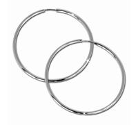 Silberdream Boucles Doreilles 60mm Bijoux Femme Créoles Argent 925 Simply Sdo072
