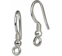 SilberDream Boucles d'oreilles 925 argent Charm Connecteur Femme Bijoux FC0054