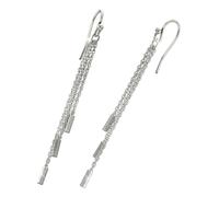 Silberdream Boucles Doreilles Boucles Doreilles Argent 925 3 Chaînes Bijoux Femme Sdo6706j
