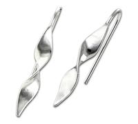 Silberdream Boucles Doreilles Boucles Doreilles Argent 925 Design Torsadé Bijoux Femme Sdo6716j