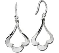 SilberDream Boucles d'oreilles Boucles d'oreilles Argent Feuille de Ginkgo Bijoux Femme D2SDO550