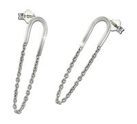 Silberdream Boucles Doreilles Boucles Doreilles En Argent Véritable 925 Bijoux Ovales Pour Femmes Sdo6713j