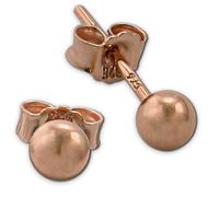 Silberdream Boucles Doreilles Boule De Rose Boucles Doreilles En Argent Sterling 925 Pour Femme Sdo597e4s