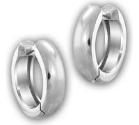 SilberDream Boucles d'oreilles dames 15 mm Créoles en argent sterling 925 D2SDO4299J