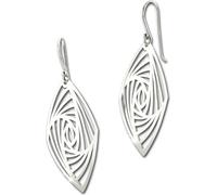 SilberDream Boucles d'oreilles dames Carré Pendentif d'oreilles 925 VRAI bijoux en argent D2SDO8816J