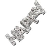 SilberDream Boucles d'oreilles Ear Cuff HAPPY Zirconia Femme 925 Argent Pince d'oreille GSO502W