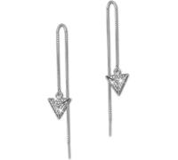 SilberDream Boucles d'oreilles Femme Triangle Zirconia blanc Boucles d'oreilles Argent 925 D2GSO441W