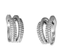 Silberdream Boucles Doreilles Manchette Doreille Ligne Blanche Zircone Manchettes Doreille En Argent 925 Gso469w