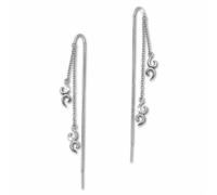 Silberdream Boucles Doreilles Ornement Blanc Zircone Boucles Doreilles Femme Argent 925 Gso440w