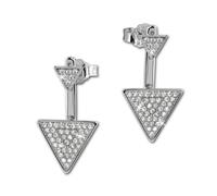 Silberdream Boucles Doreilles Triangle Manchette Doreille Blanche Boucles Doreilles Clous En Argent Zircone Gso447w