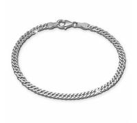 Silberdream Bracelet 18,5cm Bracelet Gourmette Femme Homme Argent Sda2368j