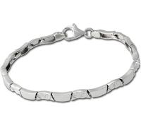 SilberDream Bracelet 18,5cm en argent sterling 925 Wave Femme Bijoux SDA477J