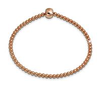 Silberdream Bracelet 18cm Bracelet Plaqué Or Rose Boules Femme Argent Sda2278e