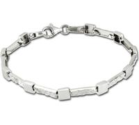 SilberDream Bracelet 19cm 925 argent sterling Square Femme Bijoux SDA475J