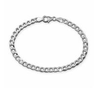 Silberdream Bracelet 19cm Bracelet En Argent Tank Femme Homme Argent Sda2489j