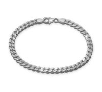 Silberdream Bracelet 21cm Bracelet En Argent Tank Femme Homme Argent Sda2311j