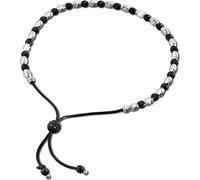 SilberDream Bracelet 22cm 925 VRAI argent boules noir femmes bijoux SDA7001S