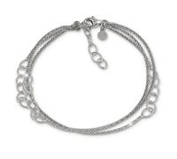 Silberdream Bracelet Bijoux 18-21cm Bracelet En Argent Bagues Femme Argent Sda1178j