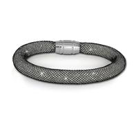 Silberdream Bracelet Bijoux De Bras Blanc Pour Femme Mini Cristaux 18cm Sda050k9