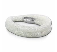 Silberdream Bracelet Bijoux De Bras Blanc Pour Femme Mini Cristaux 20cm Sda051w0