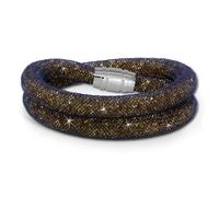 Silberdream Bracelet Bijoux De Bras Doré Pour Femme Mini Cristaux 20cm Sda051n0