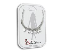 Silberdream Bracelet De Cheville Pendant Pour Femme, Bijoux 25cm, Argent Sterling 925 Sdf5195j