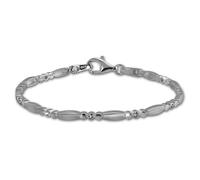 Silberdream Bracelet Élégant Blanc 18,7cm Bracelet Pour Femme En Argent Véritable 925 Sda458w