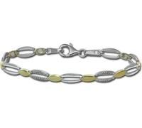 SilberDream Bracelet en argent sterling 925, 333 or jaune Bijoux pour femmes SDA4800T