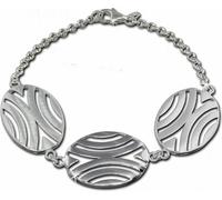 SilberDream Bracelet femme Afrique argent sterling mat 19cm argent SDA417