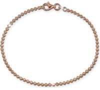 SilberDream Bracelet Femme Boule 925 Argent brillant 19cm rose Chaîne Boule SDA2549E