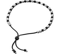 SilberDream Bracelet Femme boules argent 925 22cm noir Bijoux de bras D2SDA7001S