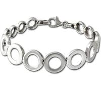SilberDream Bracelet Femme Cercles Argent Sterling 925 19,5cm Bijoux de marque de haute qualité idéal comme idée de cadeau pour un anniversaire de mariage D2SDA478J