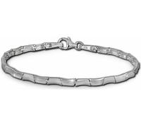 SilberDream Bracelet femme design argent sterling mat 19cm argent SDA427