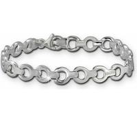 SilberDream Bracelet femme rond en argent sterling mat 19cm argent SDA439J