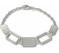 SilberDream Bracelet Femme Square argent sterling mat 20cm argent SDA411