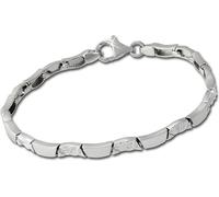 SilberDream Bracelet Femme Wave Argent Sterling 925 18,5cm Bijoux de marque de haute qualité idéal comme idée de cadeau pour un anniversaire de mariage D2SDA477J