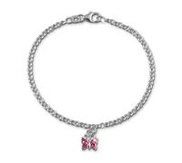Silberdream Bracelet Papillon Rose Bijoux En Argent Pour Enfant 16cm Sda024
