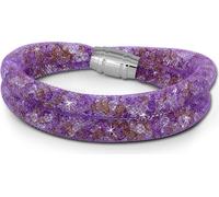 SilberDream Bracelet pour femme 18cm multicolore Mini cristaux acier inoxydable nylon SDA051F9