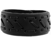 SilberDream bracelet -vachette tannée- noir ruban décoratif unie LA5656S