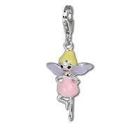 Silberdream Breloque Bracelet Émail Argent 925 Pendentif Fée Colorée Fc639