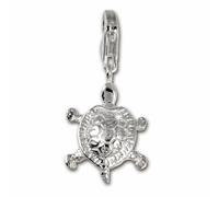 Silberdream Breloque Bracelet En Argent Véritable 925 Pendentif Tortue Fc1001