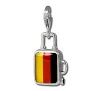 Silberdream Breloque Pendentif Émail Argent 925 Valise Colorée Allemagne Fc881f