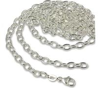 SilberDream Chaîne à breloques 925 argent sterling 70cm Charms Collier D2FC0424