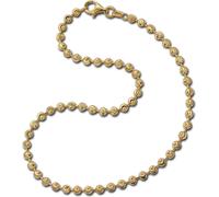 SilberDream Chaîne de cheville 25cm dames 925 bijoux en argent sterling Moon or SDF3025Y