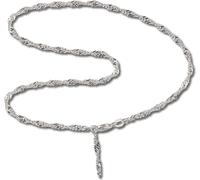 SilberDream Chaîne de cheville pour femme 25cm en argent 925 non allergénique Singapour SDF014