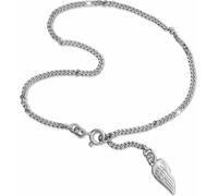 SilberDream Chaîne de cheville pour femme 26cm en argent 925 hypoallergénique argent ailes SDF003