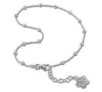 Silberdream Chaîne De Cheville Pour Femme Bijoux En Argent 925 Fleur Ouverte 26cm Sdf2156