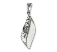 Silberdream Chaîne Pendentif 925 Vrai Argent Collier Femme Losange Sdh434j