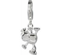 SilberDream Charm Bijoux Bracelet Pendentif Roi Grenouille 925 Argent véritable FC3133