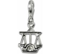 SilberDream Charm Bijoux Pendentif Balance Signe astrologique 925 Argent véritable FC7110